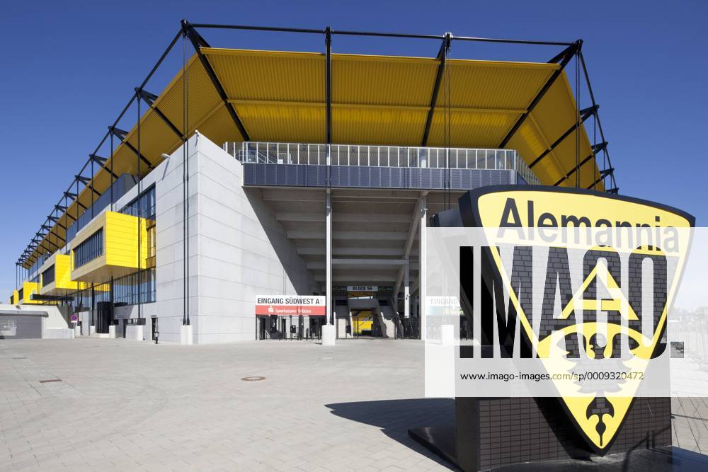 Fußball, Stadiongeschichte Alemannia Aachen Fußballstadion Tivoli, Alemannia Aachen, Sportpark Soers, Aachen, Nordrhein-Westfalen, Deutschland, Europa, Öffentlicher Grund iblrbb02119708