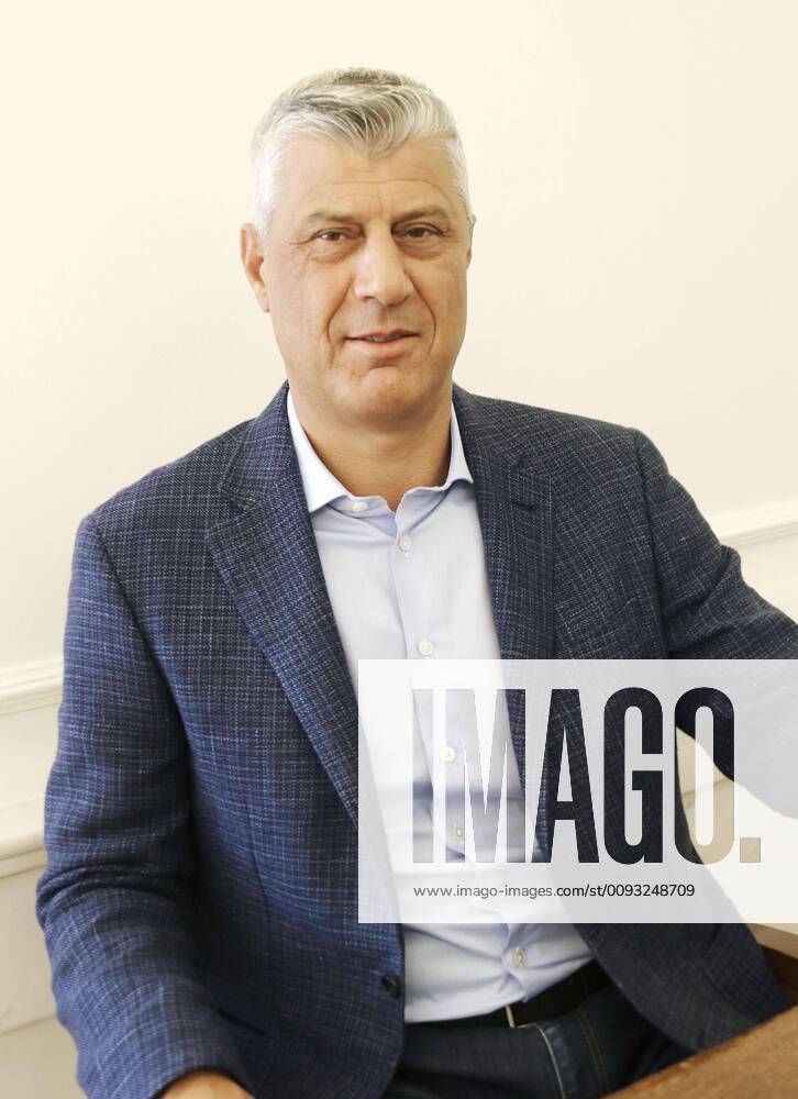 Kosovo President Thaci Kosovo President Hashim Thaci is interviewed in Pristina, Kosovo, on Aug. 26, 2019.