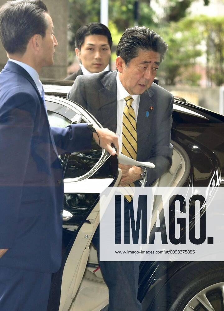 Japan PM Abe Japanese Prime Minister Shinzo Abe arrives at the headquarters of Japan s ruling Liberal Democratic Party in Tokyo on Sept. 11, 2019. Abe carried out a major Cabinet reshuffle the same day.