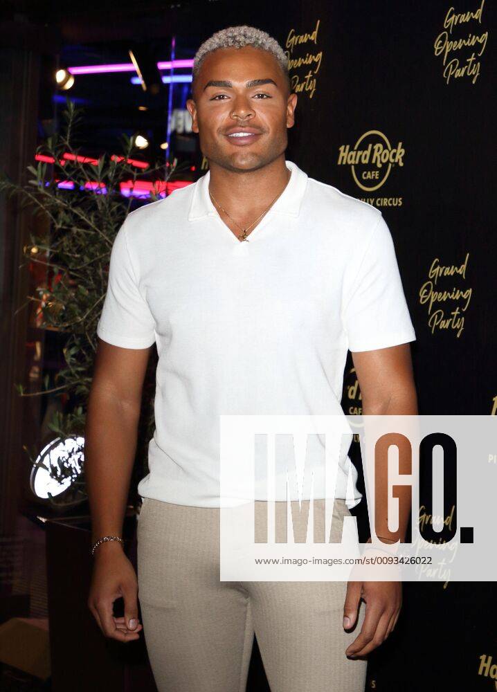 Nathan Henry on the red carpet at the Hard Rock Cafe Piccadilly Circus Launch Party in London. London United Kingdom - ZUMAs197 20190912_zaa_s197_073