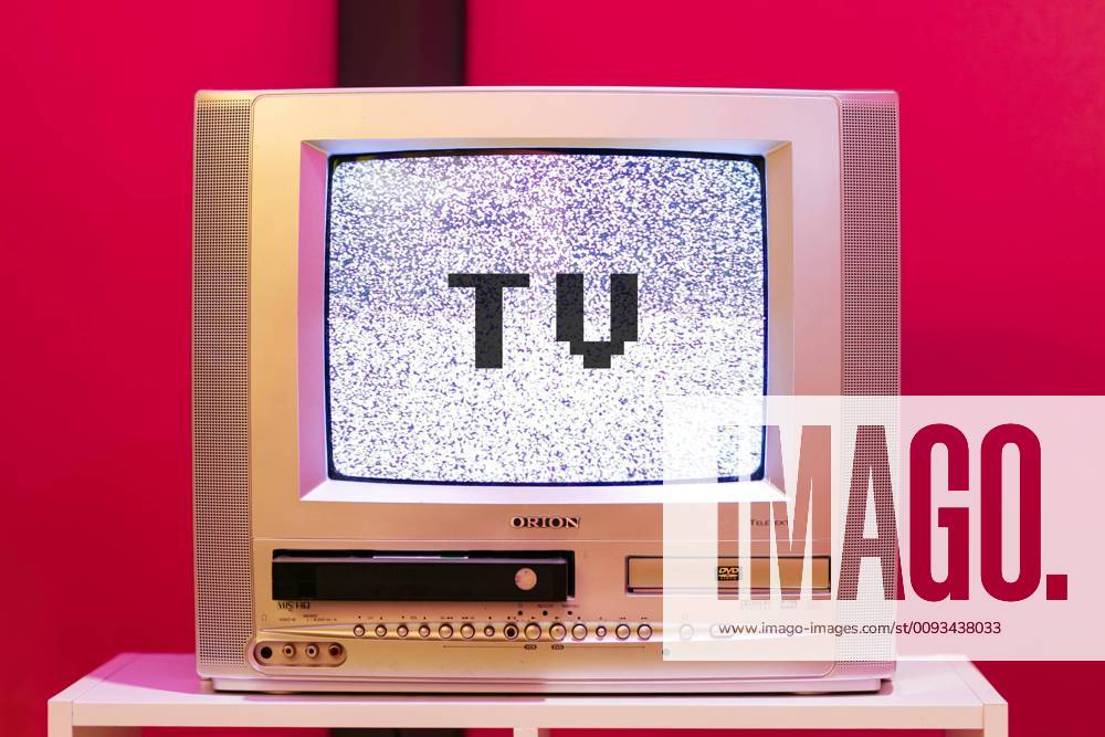 Retro TV at the dmexco 2019 trade fair for digital marketing and advertising at the Koelnmesse Cologne, 12 09 2019 Foto:xC.xFuturexImage