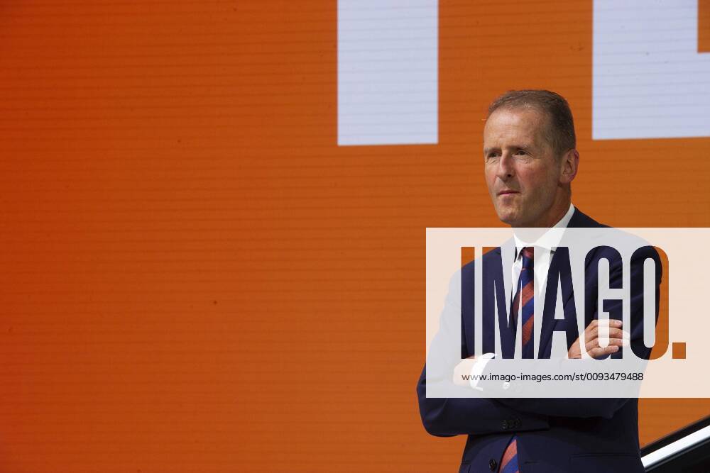 Herbert DIESS, Chairman of the Board of Management Volkswagen AG, Opening International Motor Show IAA 2019 in Frankfurt, on 12 09 2019