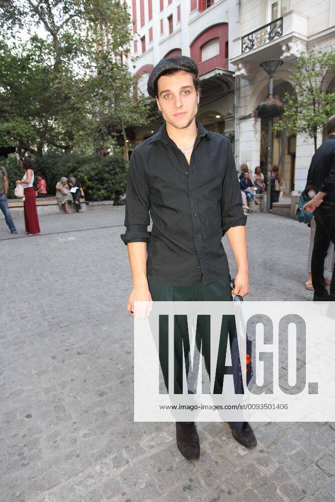 German actor JONAS DASSLER iin the center of Athens. Jonas Dassler visit Athens for the premiere of the move The Golden Glove (Der Goldene Handschuh) during The 25th Athens International Film Festival. Athens Greece - ZUMAv62_ 20190918_zaf_v62_003