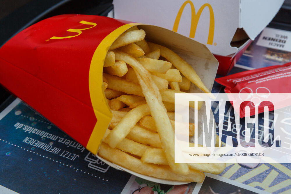 French fries with Mc Donalds