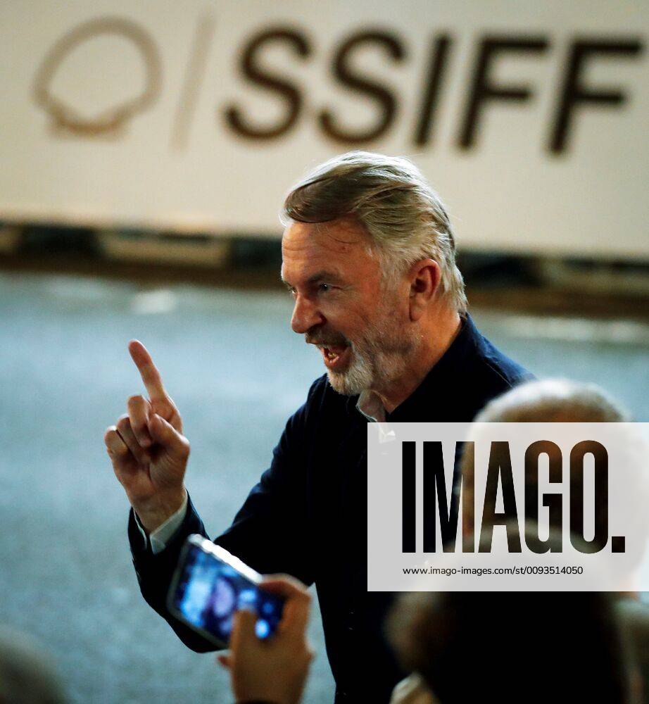 New Zeland actor Sam Neill poses for the media upon arrival at the hotel before 67th San Sebastian Film Festival, in San Sebastian, Basque Country, Spain, 19 September 2019. 67th San Sebastian Film Festival runs on 20 September 2019. 67th San Sebastian Film Festival !ACHTUNG: NUR REDAKTIONELLE NUTZUNG!