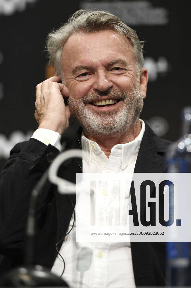 Sam Neill at the press conference on Blackbird at the 67th International Film Festival San Sebastian Festival Internacional de Cine de San Sebastian in the Kursaal San Sebastian, 20 09 2019 Foto:xC.xNiehausx xFuturexImage