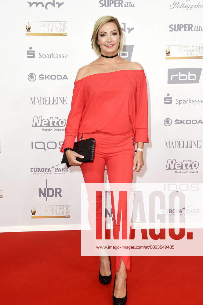 Tanja Lasch at the 25th Golden Hen Award 2019 at the Leipzig Fair Leipzig, 20 09 2019 Foto:xN.xKubelkax xFuturexImage