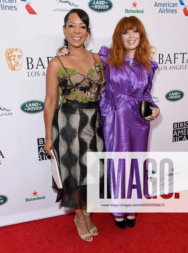 Beverly Hills, California - Selenis Leyva, Natasha Lyonne. 2019 BAFTA Los Angeles and BBC America TV Tea Party held at Poolside at The Beverly Hilton Hotel. Photo Credit: Birdie Thompson AdMedia 245283 2019-09-21 California Beverly Hills Etats-Unis