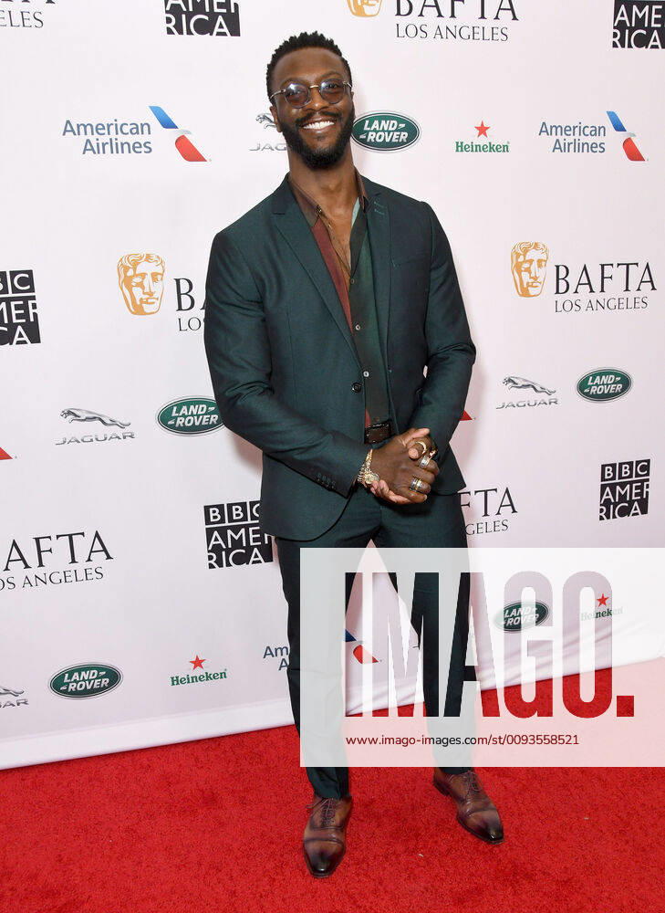 Beverly Hills, California - Aldis Hodge. 2019 BAFTA Los Angeles and BBC America TV Tea Party held at Poolside at The Beverly Hilton Hotel. Photo Credit: Birdie Thompson AdMedia 245283 2019-09-21 California Beverly Hills Etats-Unis