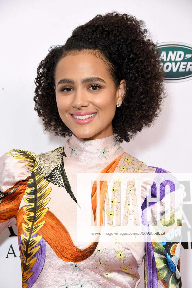 Beverly Hills, California - Nathalie Emmanuel. 2019 BAFTA Los Angeles and BBC America TV Tea Party held at Poolside at The Beverly Hilton Hotel. Photo Credit: Birdie Thompson AdMedia 245283 2019-09-21 California Beverly Hills Etats-Unis