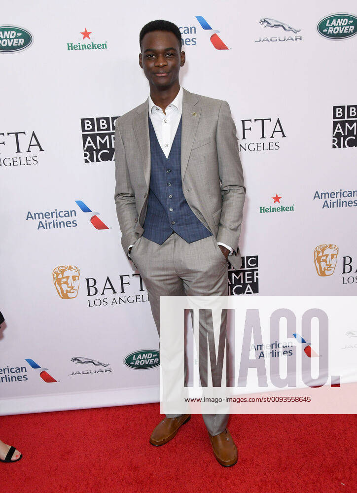 Beverly Hills, California - Ethan Herisse. 2019 BAFTA Los Angeles and BBC America TV Tea Party held at Poolside at The Beverly Hilton Hotel. Photo Credit: Birdie Thompson AdMedia 245283 2019-09-21 California Beverly Hills Etats-Unis