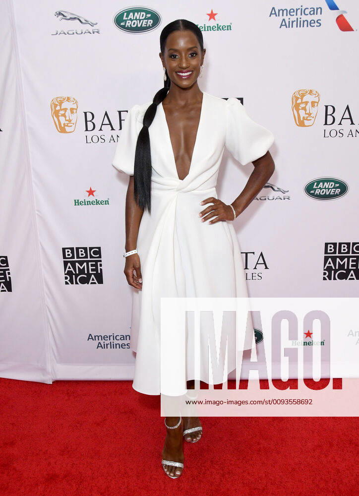 Beverly Hills, California - Skye P. Marshall. 2019 BAFTA Los Angeles and BBC America TV Tea Party held at Poolside at The Beverly Hilton Hotel. Photo Credit: Birdie Thompson AdMedia 245283 2019-09-21 California Beverly Hills Etats-Unis