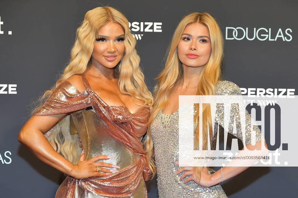 Shirin David SUPERSIZE Party Shirin David and Pamela Reif Arrival at the SUPERSIZE Party on the occasion of the release of the debut album SUPERSIZE by Shirin David, citizen Barbara Davidavicius, YouTuberin, singer and rapper in Berlin on 20 09 2019 photopress müller