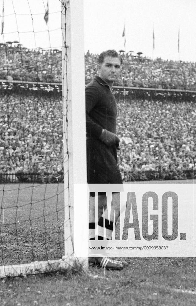WM Finale 1954 in Bern - BR Deutschland - Ungarn 3:2 - Torwart Toni Turek (BRD)