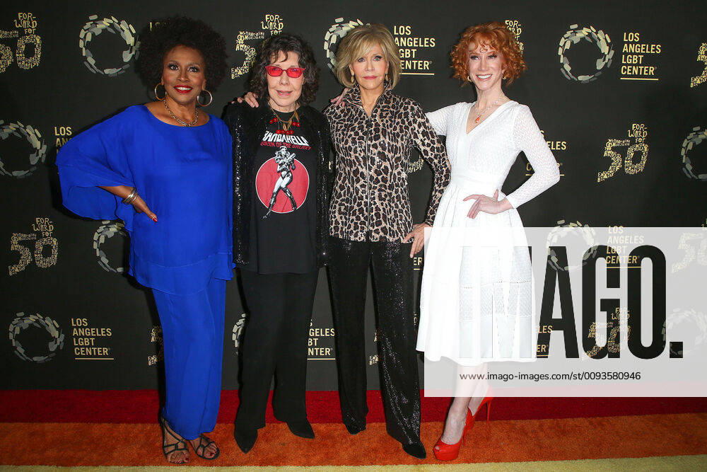 Jenifer Lewis, Lily Tomlin, Jane Fonda, and Kathy Griffin at the 50th Anniversary Hearts of Gold Celebration of the LGBT Center Los Angeles Gay and Lesbian Center on 22 09 2019 in Los Angeles 50th Anniversary Hearts of Gold Celebration of the LGBT Center in Los Angeles