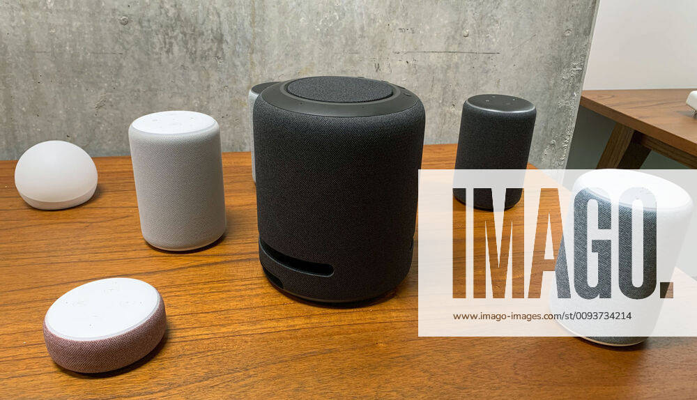 Amazon s Echo Studio speakers Photo taken on Sept. 25, 2019 in Seattle shows speakers of Amazon.com Inc. s Echo series equipped with the Alexa voice assistant artificial intelligence system.