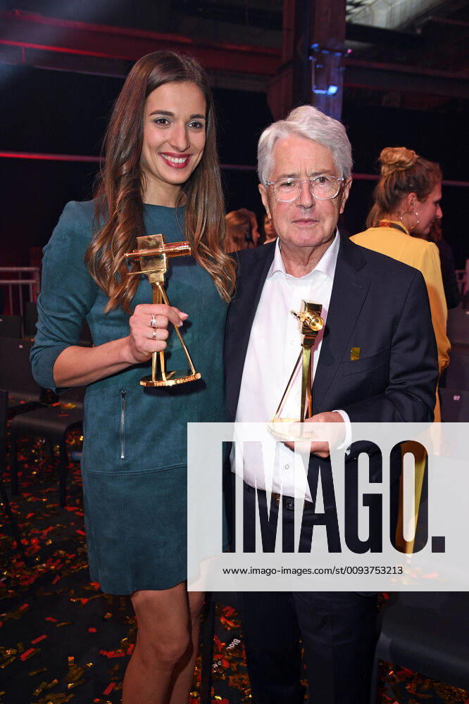 Saliha Oezcan Sallys World , Frank Elstner at the YouTube Golden Camera Digital Awards at the Kraftwerk in Berlin on 26 09 2019