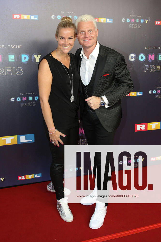 Guido Cantz and his wife Kerstin Ricker at the award ceremony of the German Comedy Prize 2019 on 2 10 2019 in Cologne German Comedy Prize 2019 in Cologne
