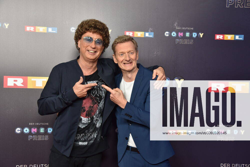 Comedian Atze Schröder and Michael Kessler come to Cologne on 02 10 2019 for the 20 German Comedy Prize 2019, which is awarded annually to comedians for comedy shows and moderations.