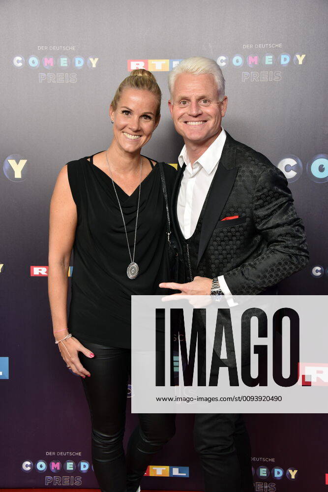 Guido Cantz with his wife Kerstin comes to Cologne on 02 10 2019 for the award of the 20 German Comedy Prize 2019, he is awarded annually to comedians, for comedy shows and moderations.