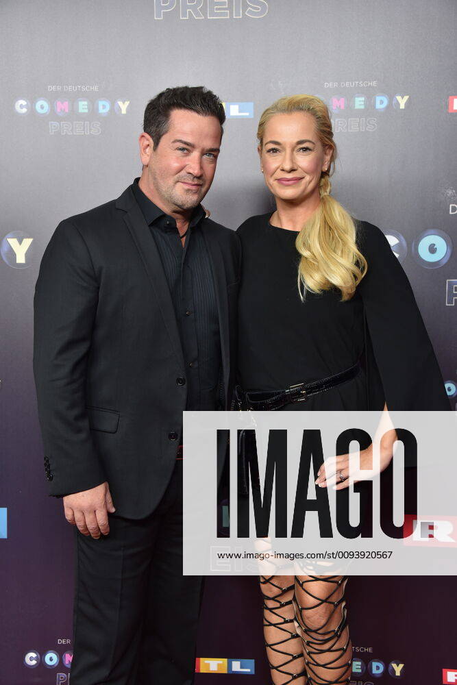 Sam Eisenstein and his wife Mareike come to Cologne on 02 10 2019 to receive the 20 German Comedy Prize 2019, which is awarded annually to comedians for comedy shows and moderations.