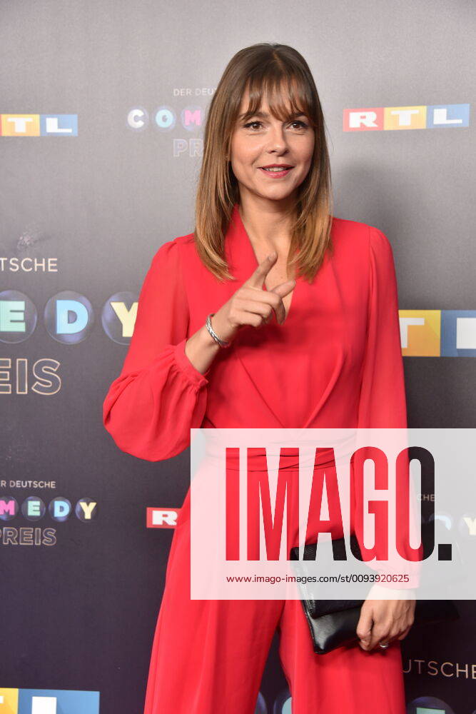Actress Susan Höcke comes to Cologne on 02 10 2019 for the award of the 20 German Comedy Prize 2019, it is awarded annually to comedians, for comedy shows and moderations.