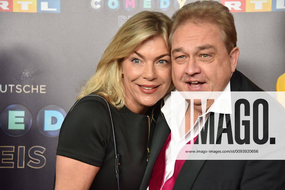 Connie Frielinghaus, Oliver Kalkofe , l r, comes to Cologne on 02 10 2019 for the 20 German Comedy Prize 2019, which is awarded annually to comedians for comedy shows and moderations.