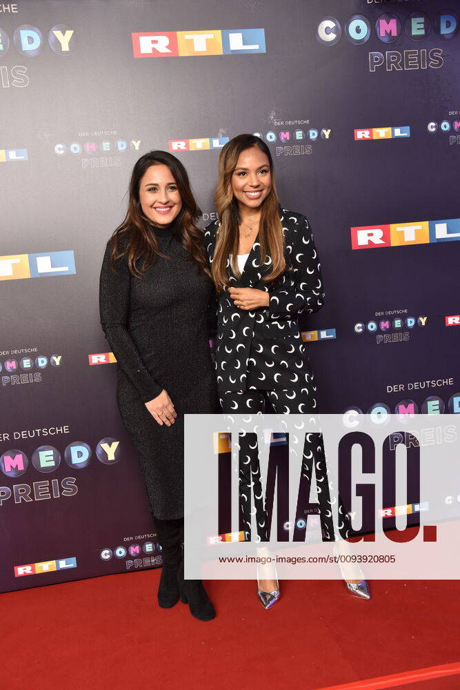 Nina Moghaddam and Alexandra Maurer , l r, comes to Cologne on 02 10 2019 for the award of the 20 German Comedy Prize 2019, which is awarded annually to comedians, for comedy shows and moderations.