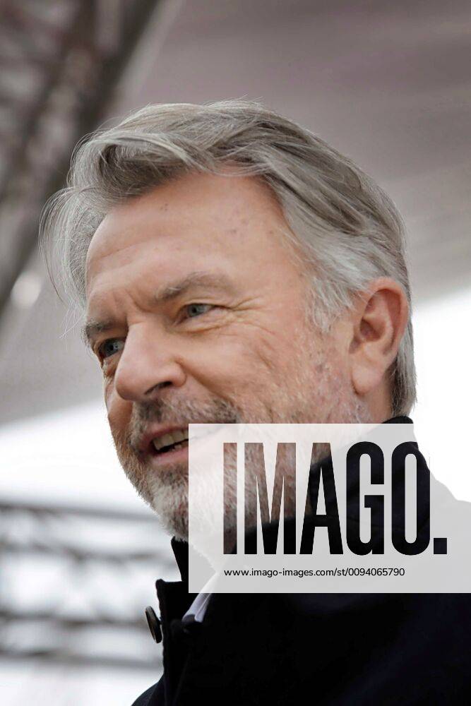 New Zealander actor Sam Neill poses for the media at the 52nd Sitges Fantastic Film Festival before being awarded for his cinematographic trajectory, in Barcelona, Catalonia, northeastern Spain, 11 October 2019. The festival runs from 03 to 13 October. 52nd Sitges Fantastic Film Festival !ACHTUNG: NUR REDAKTIONELLE NUTZUNG!