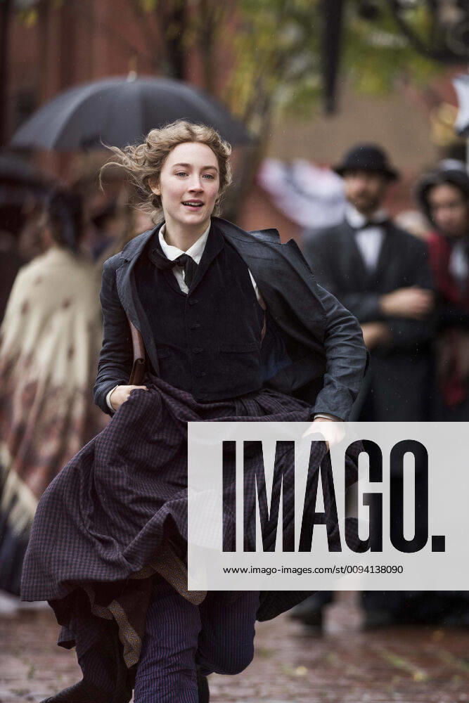RELEASE DATE: December 25, 2019 TITLE: Little Women STUDIO: DIRECTOR: Greta Gerwig PLOT: Four sisters come of age in America in the aftermath of the Civil War STARRING: SAOIRSE RONAN as Jo March. Concord USA - ZUMAl90_ 20191015_sha_l90_434
