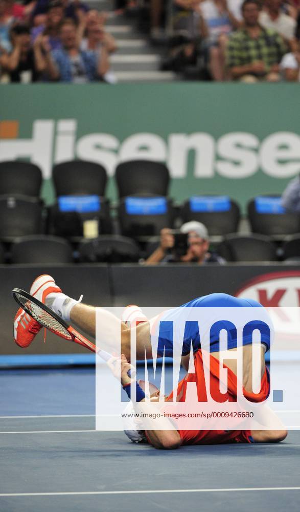 Melbourne, Australia. Andy Murray (GBR) on Hisense Arena at the Australian Open Blakemanx ActionPlus11236798