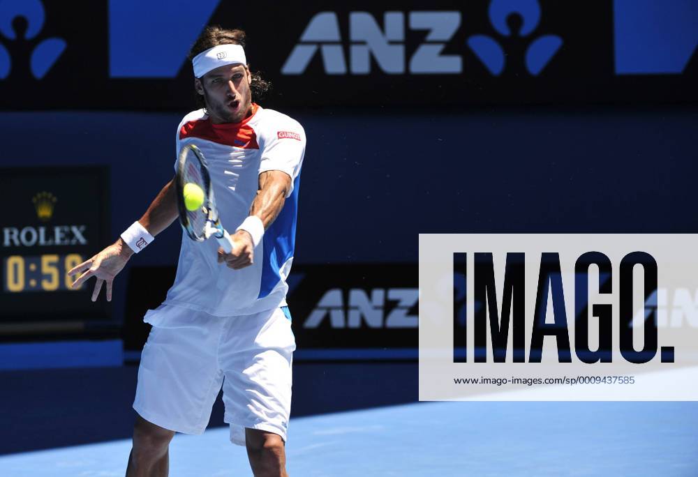 Melbourne, Australia. Feliciano Lopez (ESP) on Rod Laver Arena at the Australian Open Blakemanx ActionPlus11237298
