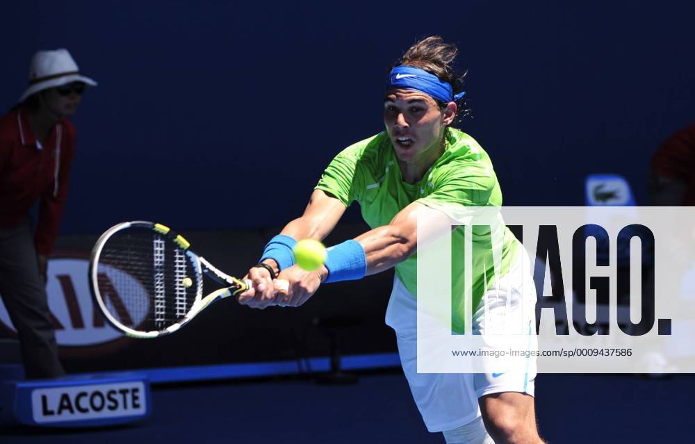 Melbourne, Australia. Rafael Nadal (ESP) on Rod Laver Arena at the Australian Open Blakemanx ActionPlus11237300