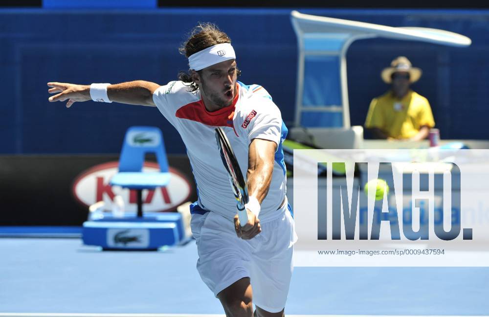 Melbourne, Australia. Feliciano Lopez (ESP) on Rod Laver Arena at the Australian Open Blakemanx ActionPlus20214255