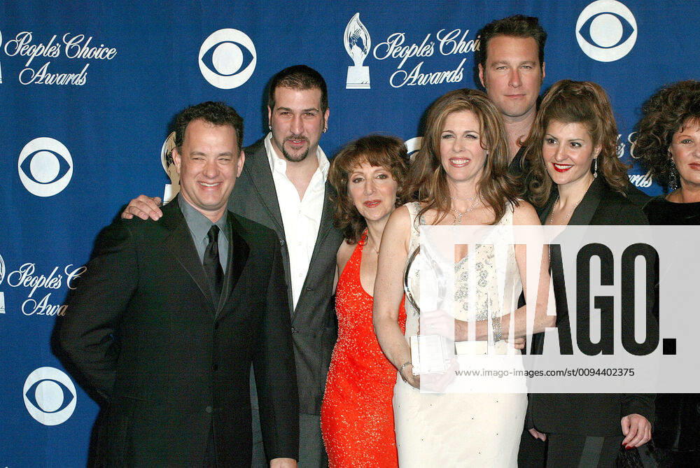 My Big Fat Greek Wedding, Cast Cast & Tom Hanks & Rita Wilson 29th People S Choice Awards, Press Room Pasadena Civic Auditorium, Pasadena, L.A. County, USA 12 January 2003
