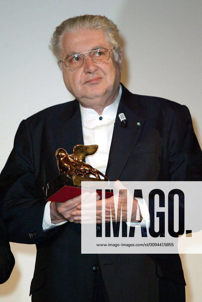 Moritz De Hadeln Venice Film Festival Director Golen Lion For Dino De Laurent 60th Venice Film Festival, Italy 01 September 2003