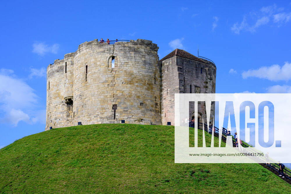 Clifford s Tower, York, Yorkshire, England, United Kingdom, Europe