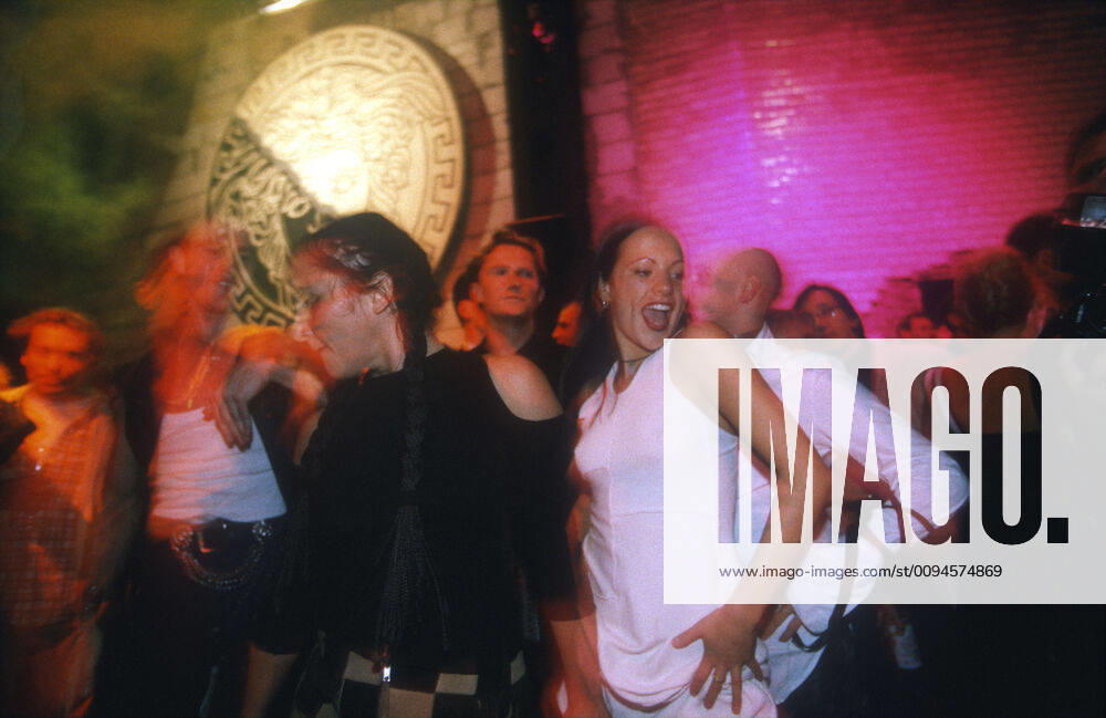 Techno Party at the E Werk Germany, Berlin, 15 09 1994, dance at an exhibition of Gianni Versace at the Kunstgewerbemuseum, Wilhelmstraße,