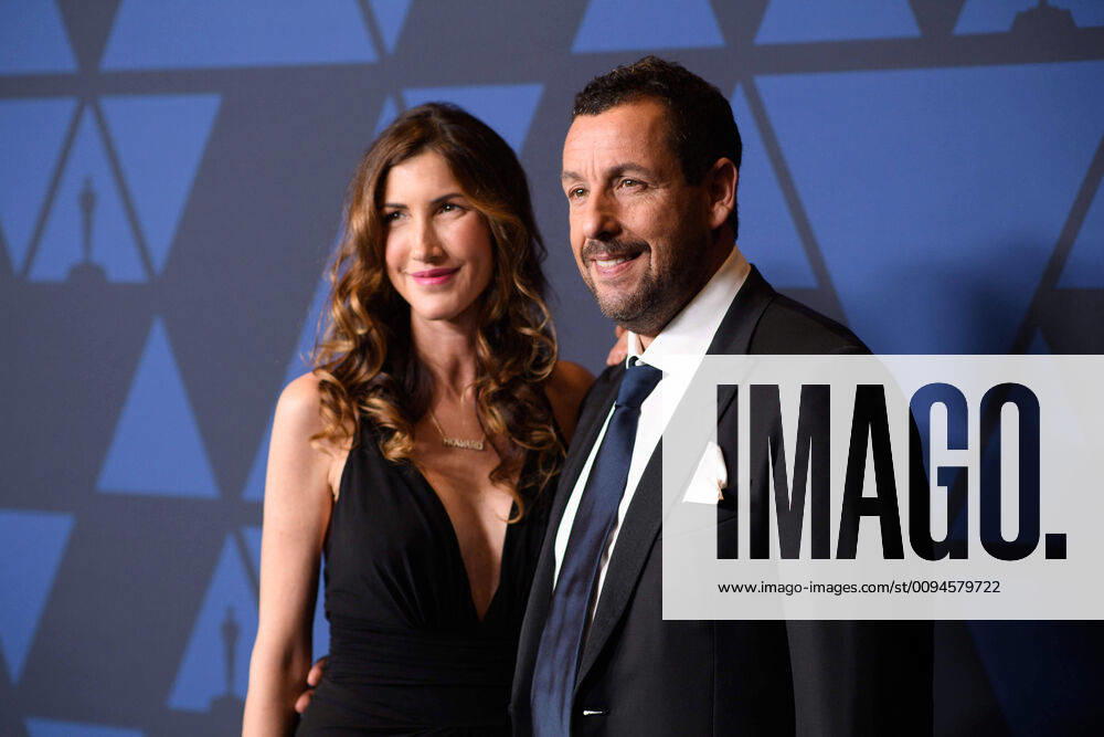 Jackie Sandler and Adam Sandler attend the Academy?s 2019 Annual Governors Awards in The Ray Dolby Ballroom on Sunday, October 27, 2019, in Hollywood, CA.