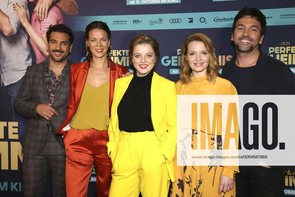 Elyas M Barek, Jessica Schwarz, Jella Haase, Karoline Herfurth and Bora Dagtekin at the special screening of the feature film Das perfekte Geheimnis at the Astor Film Lounge Hafen City Hamburg, 29 10 2019 Foto:xH.xHartmannx xFuturexImage