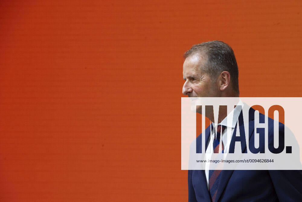 Herbert DIESS, Chairman of the Board of Management Volkswagen AG, Opening International Motor Show IAA 2019 in Frankfurt, on 12 09 2019