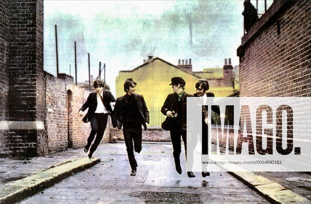 Paul Mccartney, George Harrison, Ringo Starr & John Lennon Characters: Paul,George,Ringo & John Film: A Hard Day S Night; The Beatles (UK 1964) Director: Richard Lester 06 July 1964