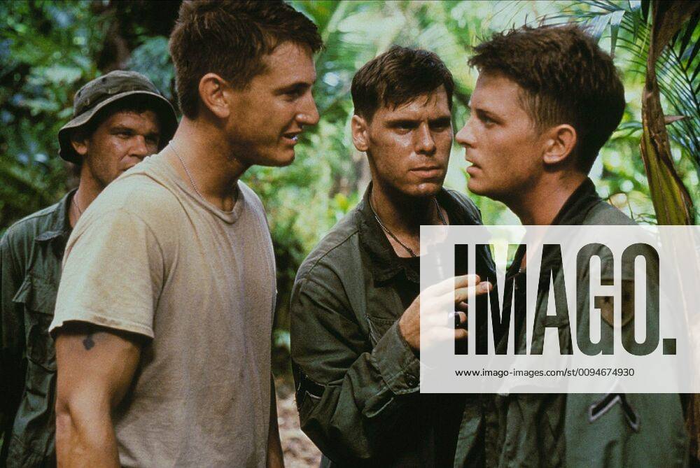 Sean Penn & Michael J. Fox Characters: Sgt. Tony Meserve & PFC. Eriksson Film: Casualties Of War (USA 1989) Director: Brian De Palma 18 August 1989