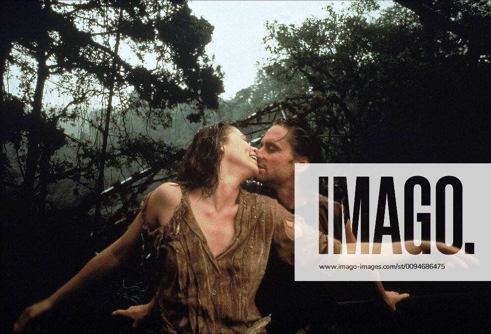 Kathleen Turner & Michael Douglas Characters: Joan Wilder, Jack T. Colton Film: Romancing The Stone (1982) Director: Robert Zemeckis 30 March 1984