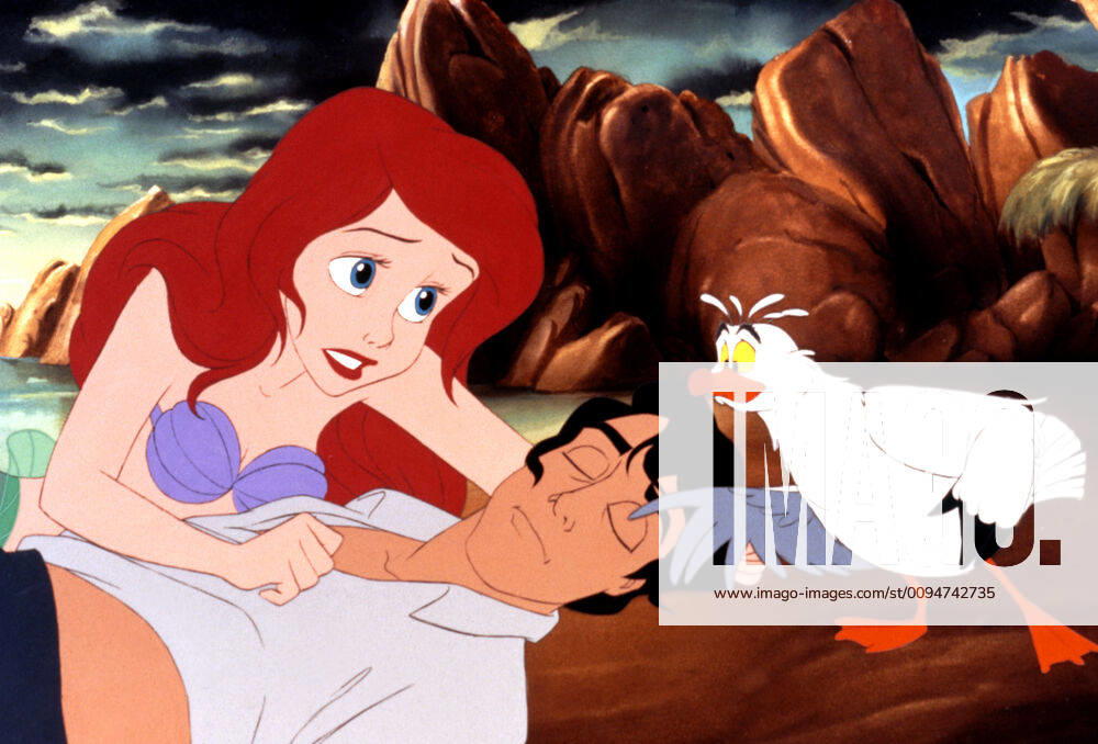 Ariel, Prince Eric & Scuttle Characters: Ariel,Prince Eric & Scuttle Film: The Little Mermaid (USA 1989) Director: Ron Clements & John Musker 15 November 1989