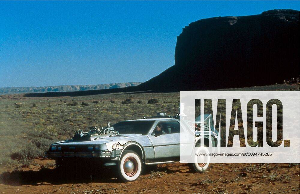 Delorean Dmc-12 Characters: Marty McFly Film: Back To The Future Part Iii; Back To The Future Part 3 (USA 1990) Location: Monument Valley, Utah, Usa Director: Robert Zemeckis 25 May 1990