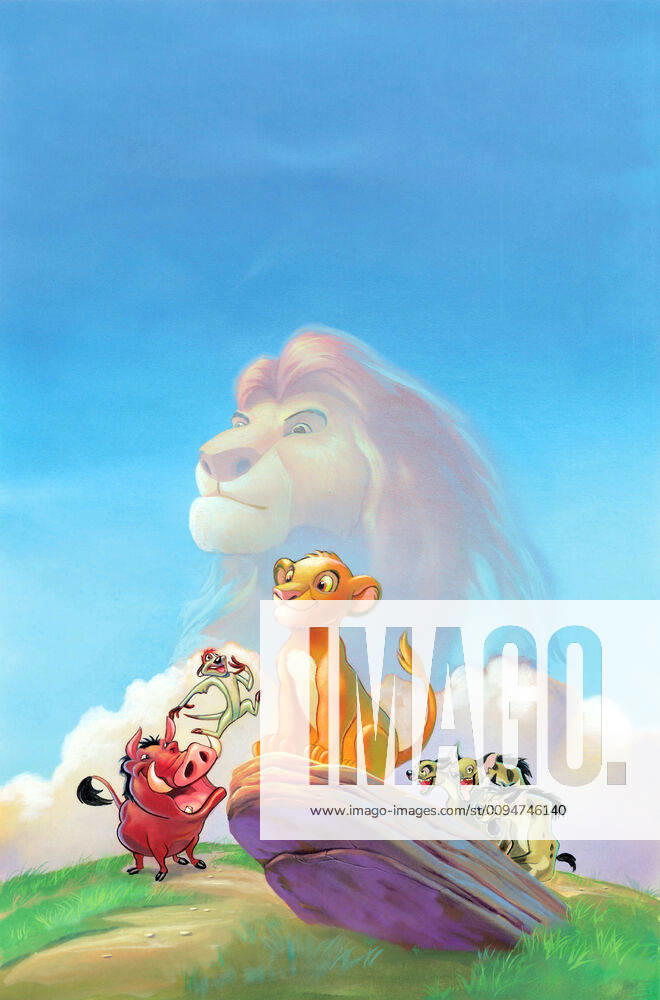 Timon, Pumbaa, Simba, Ed, Shenzi & Banzai Film: The Lion King (USA 1994) Director: Roger Allers & Rob Minkoff 06 May 1994