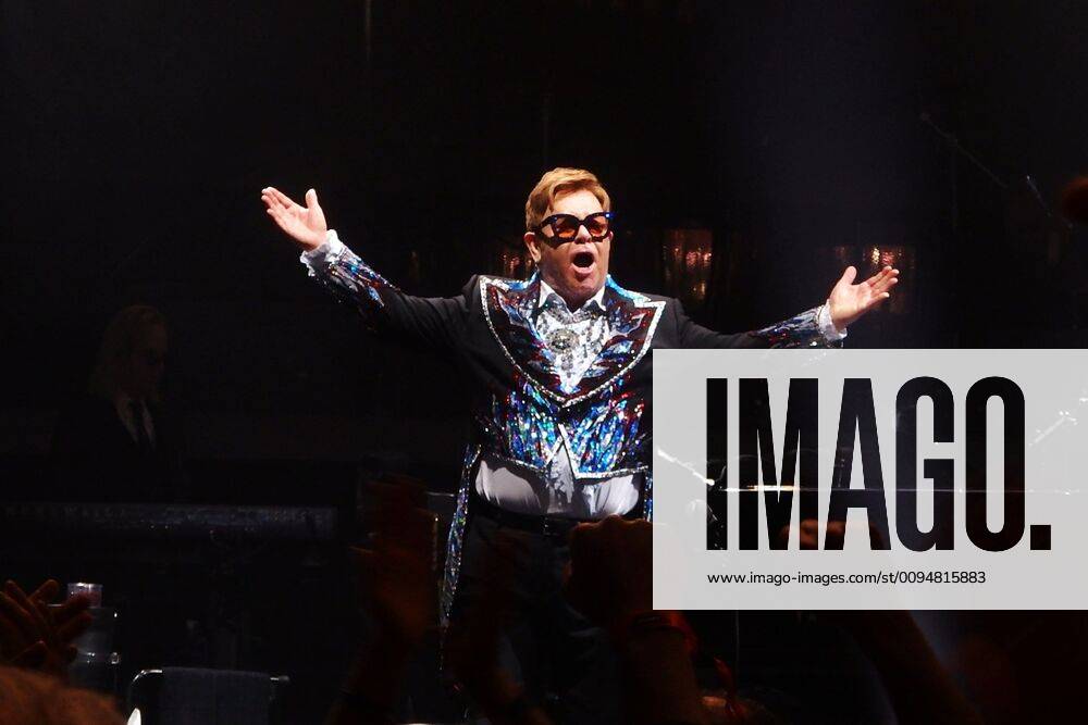 Elton John brought his farewell tour to Amalie Arena in Tampa on Nov. 4, 2019. USA - ZUMAs70_ 20191104_zan_s70_035