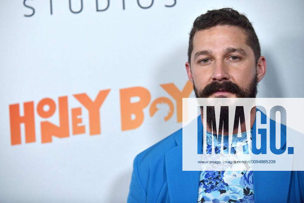 Shia LaBeouf arrives for the premiere of Honey Boy at the ArcLight Hollywood Cinerama Dome in Los Angeles, California on Tuesday, November 5, 2019. LAP2019110502 CHRISxCHEW