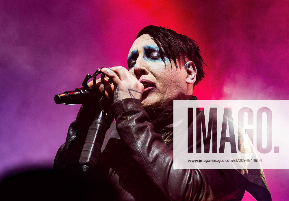 Bilder des Jahres 2019, Entertainment 11 November Entertainment Themen der Woche KW45 HOUSTON, TEXAS - NOVEMBER 09: Marilyn Manson performs during the second annual Astroworld Festival at NRG Park on November 9, 2019 in Houston, Texas. Photo: Trish Badger imageSPACE MediaPunch